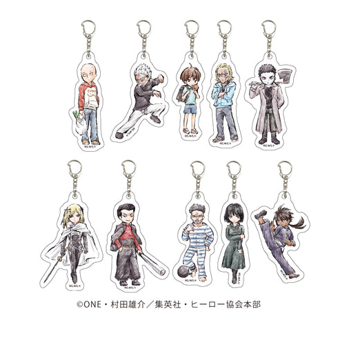 『ワンパンマン』アクリルキーホルダー 02/BOX(全10種)(グラフアート)